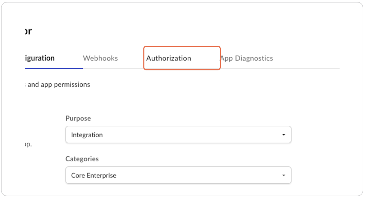 Authorize the Application