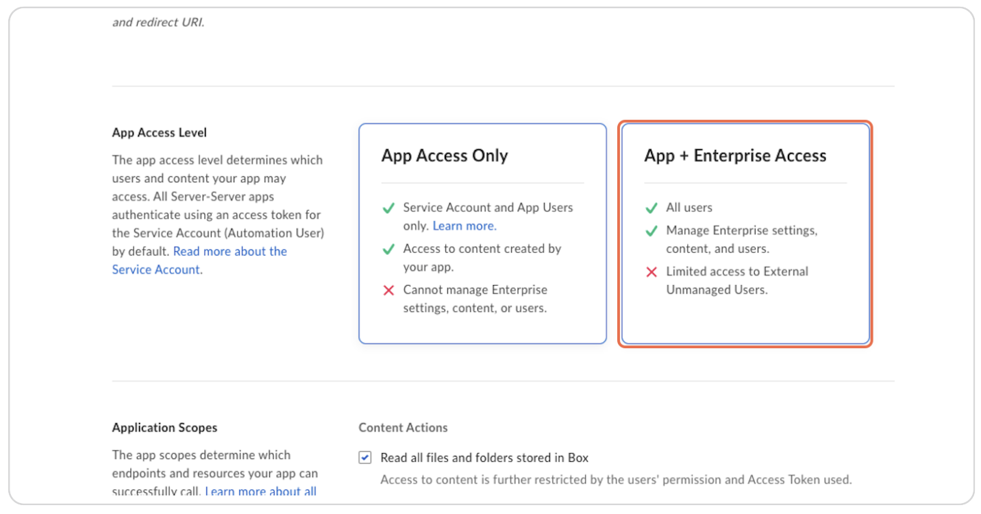 Grant App + Enterprise Access