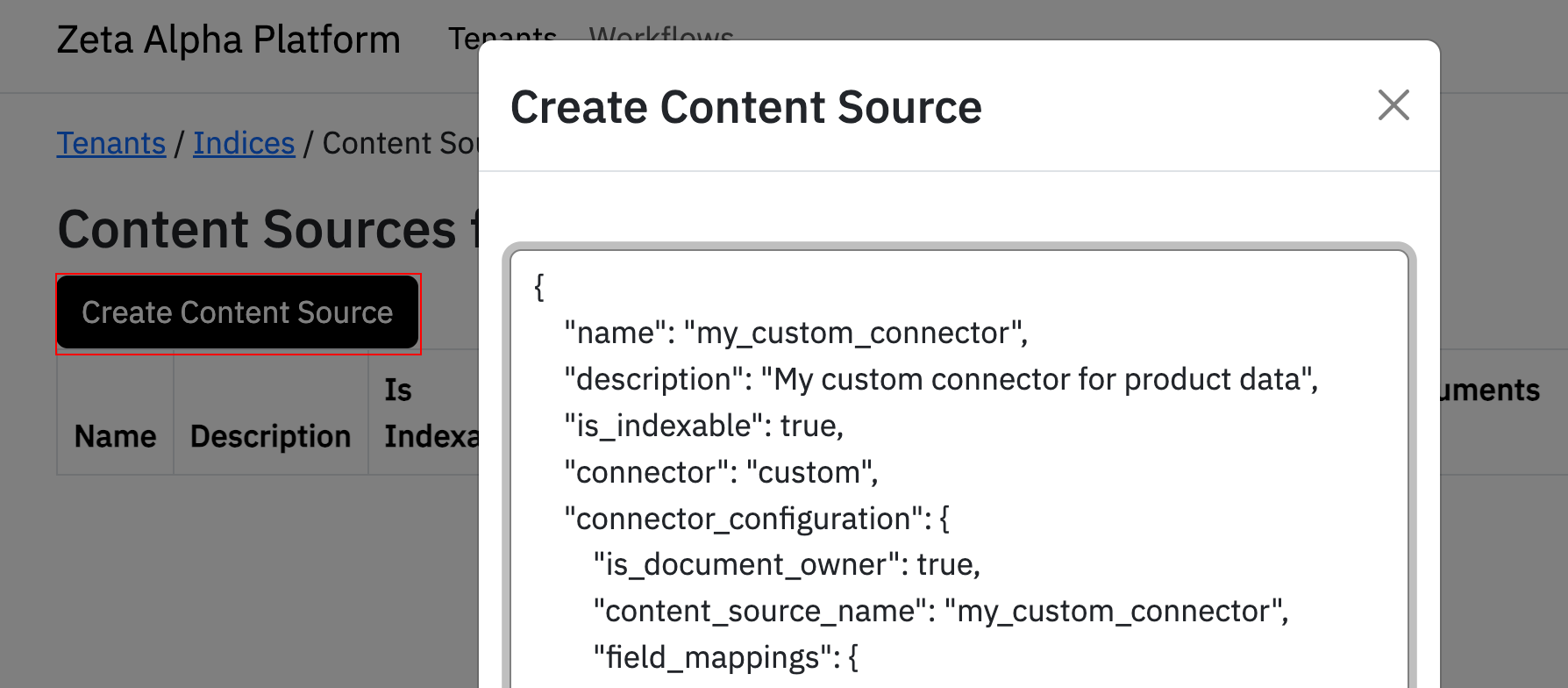Create Custom Connector