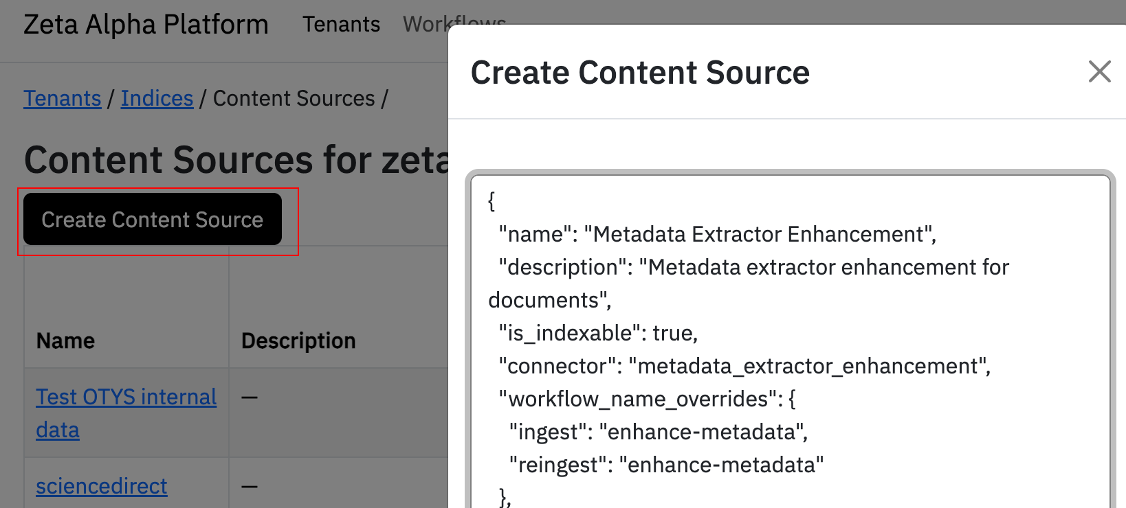 Metadata Enhancement