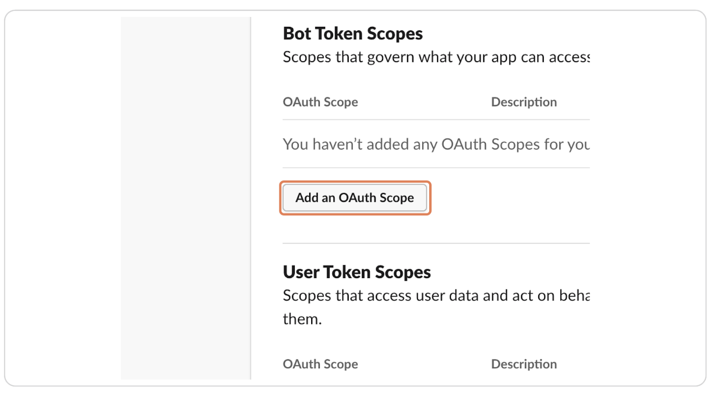 OAuth Scope